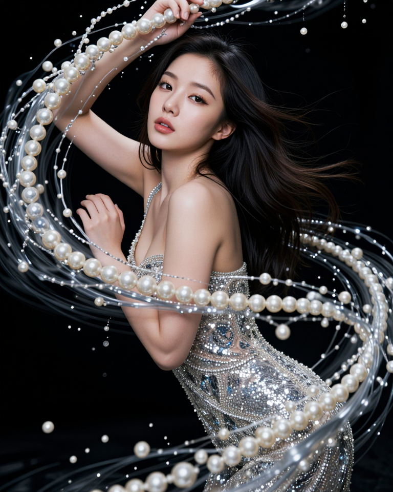 진주 폭풍 속의 미인